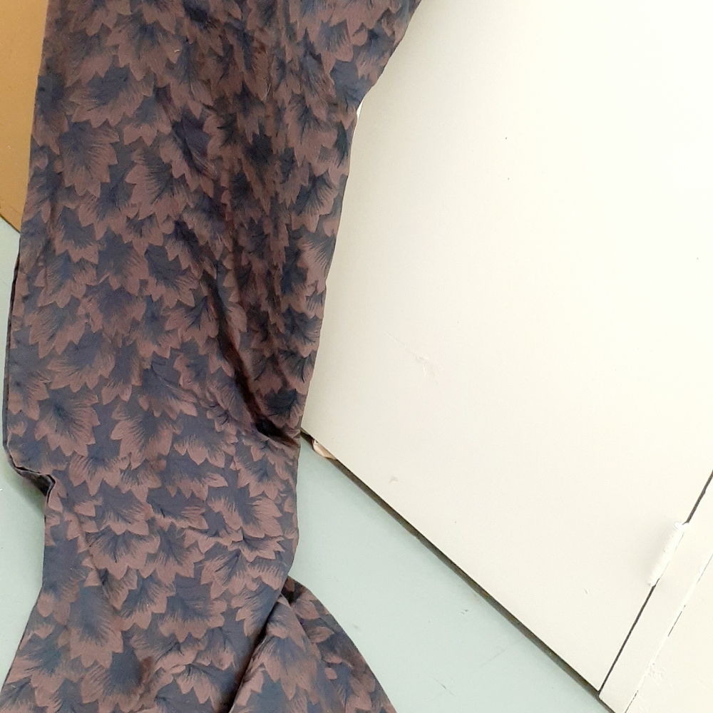 Vintage Mid Century Mansion ? DRAPERY curtains 13'